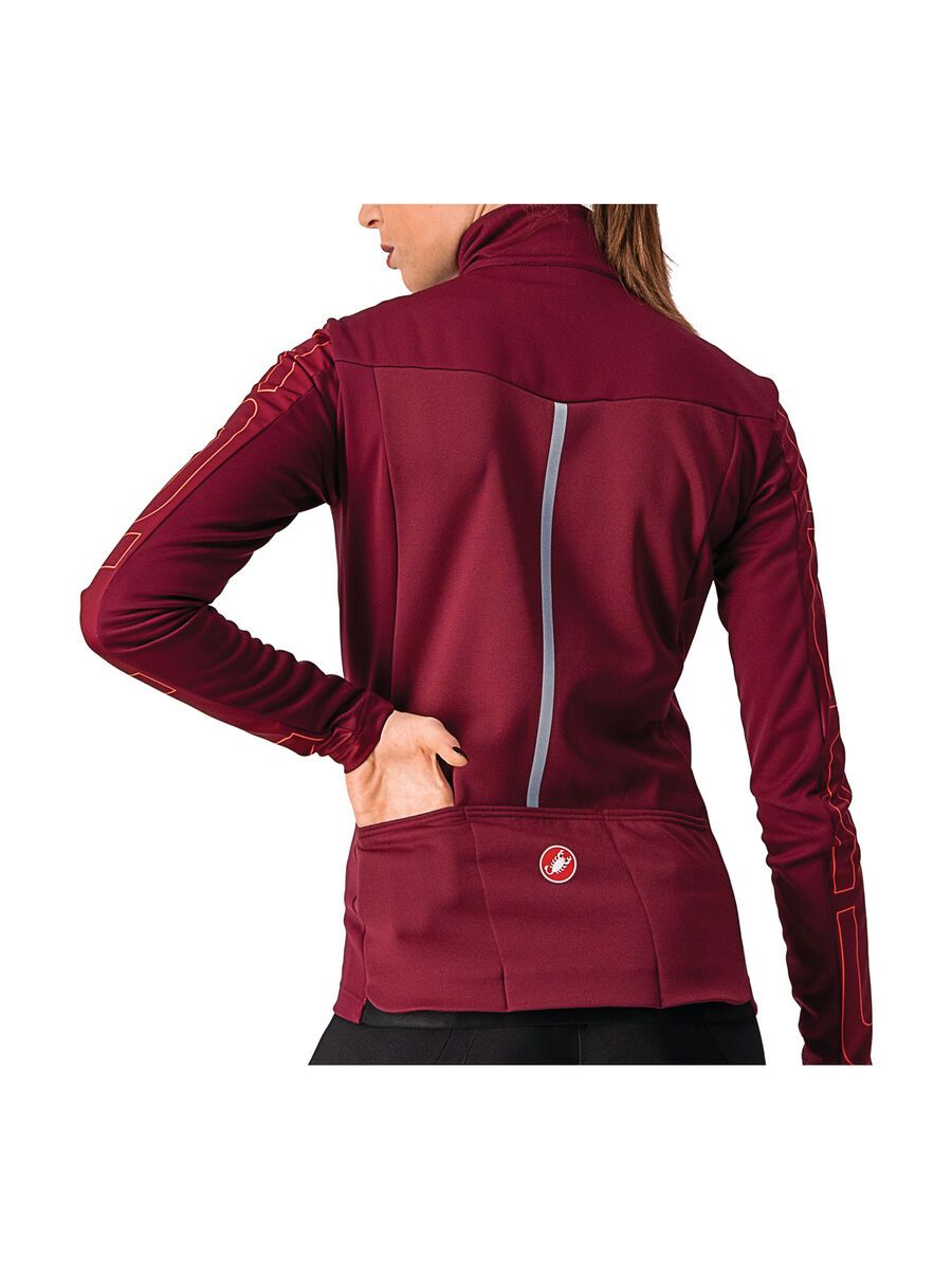Castelli Transition W Jacket, bordeaux/brilliant pink - Bild 3