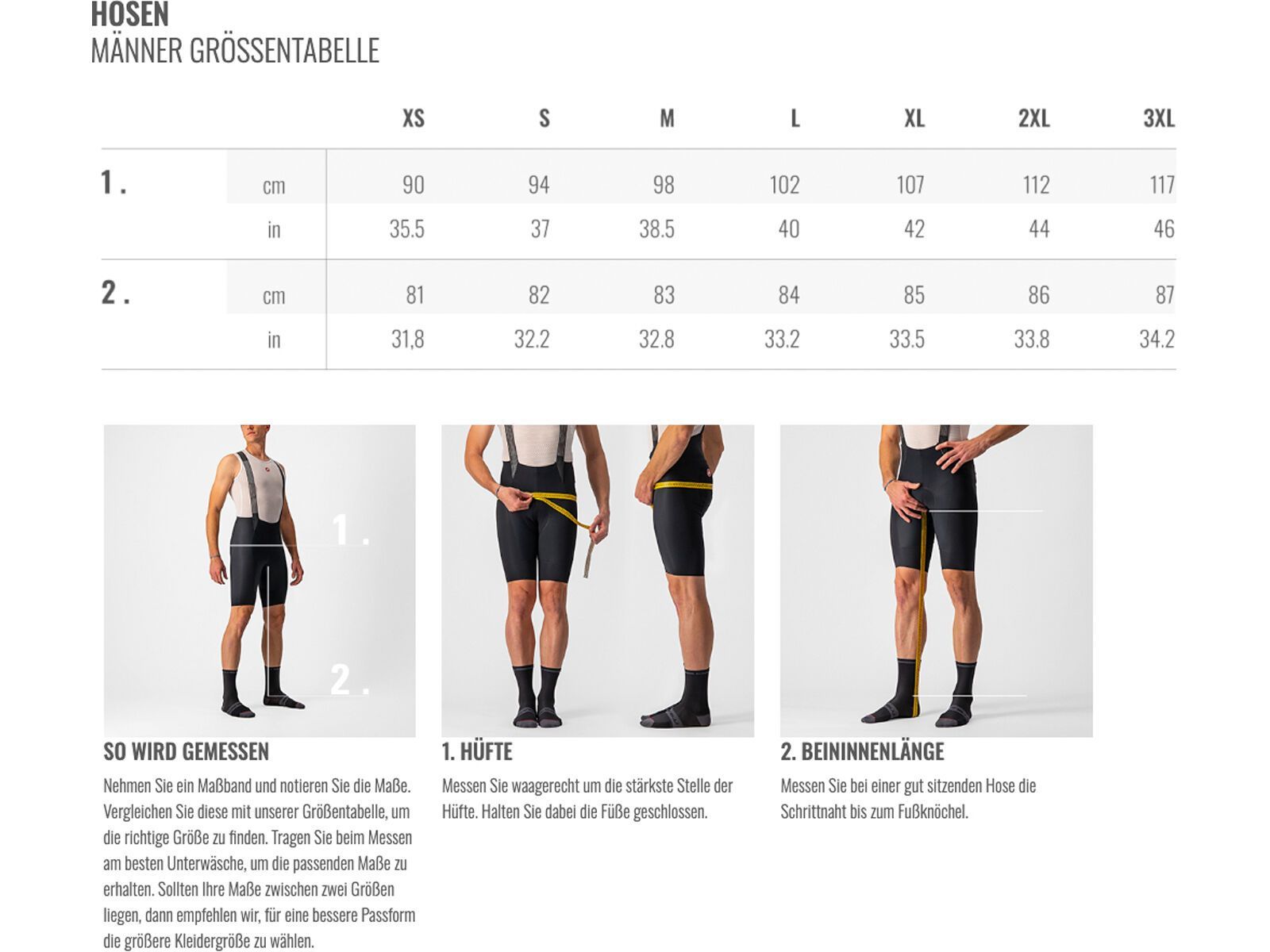 Castelli Espresso 2 Bibtight, black - Bild 10