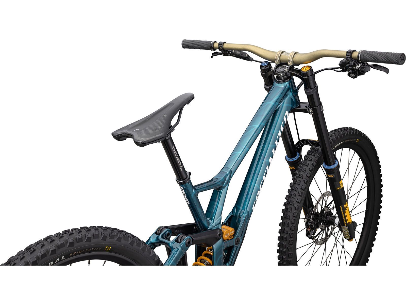 Specialized Demo Race, teal tint carbon/white - Bild 4