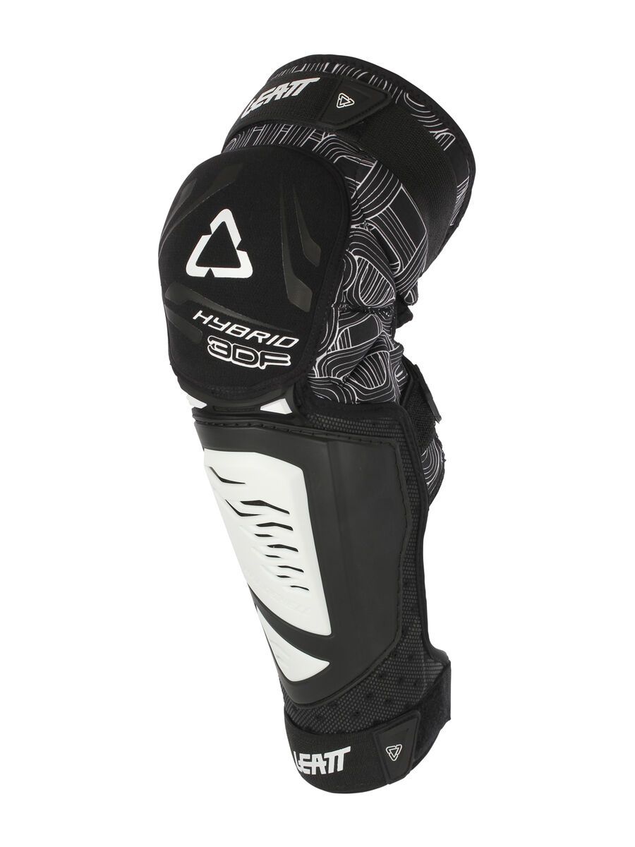 Leatt Knee & Shin Guard 3DF Hybrid EXT Junior, black - Bild 1