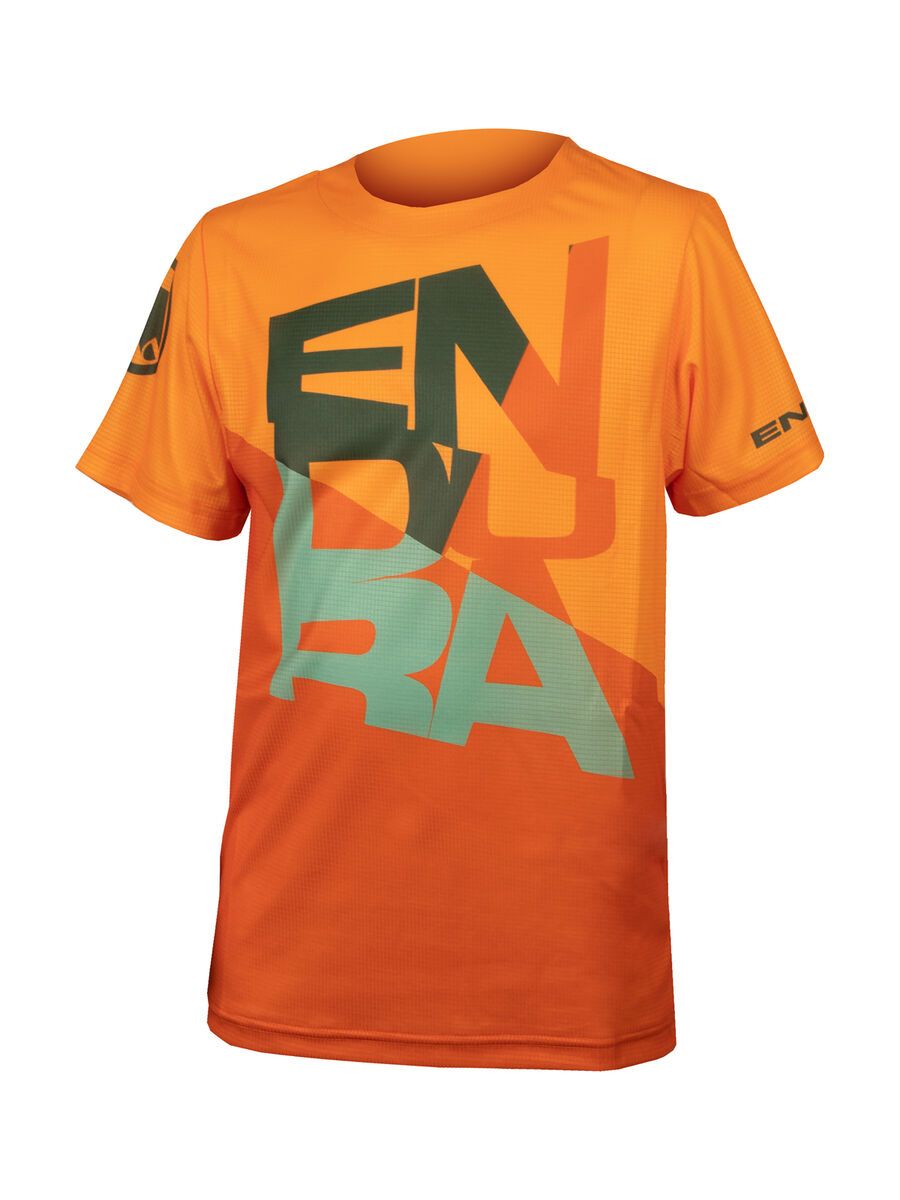 Endura Kinder SingleTrack Core T-Shirt, mandarine - Bild 1