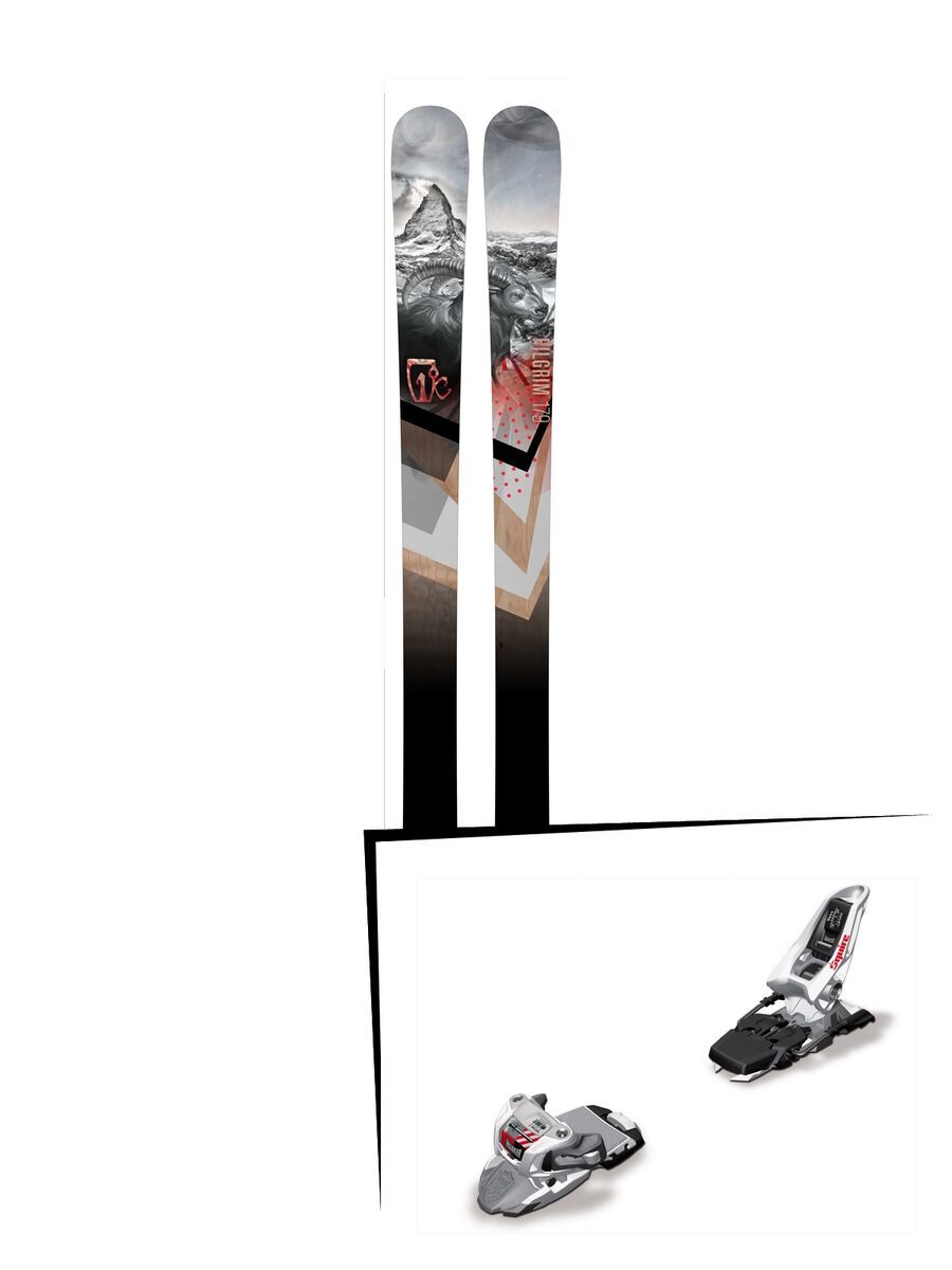 Set: Icelantic Pilgrim 2016 + Marker Squire 11 (1247016) - Bild 1