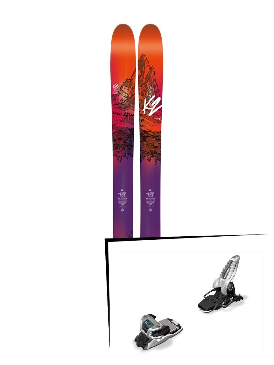 K2 SKI Set: Luv Boat 108 2016 + Marker Griffon 13 - Bild 1
