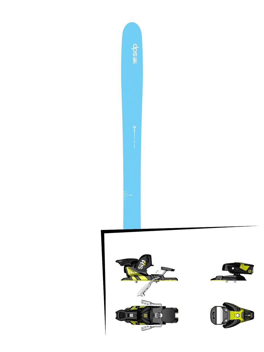 DPS Skis Set: Nina 99 Hybrid 2016 + Salomon STH2 WTR 13 - Bild 1