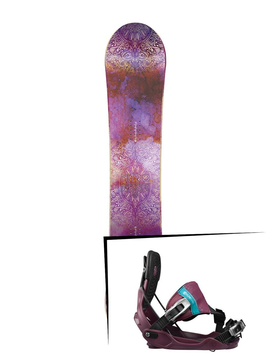 Set: Nitro Mystique 2017 + Flow Minx Hybrid (1718429S) - Bild 1