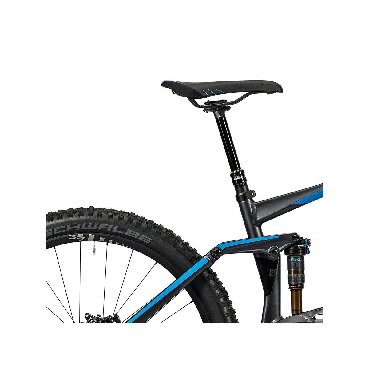 Cube Stereo Hybrid 140 HPA SL 500 27.5, iridium´n´flashred - Bild 6
