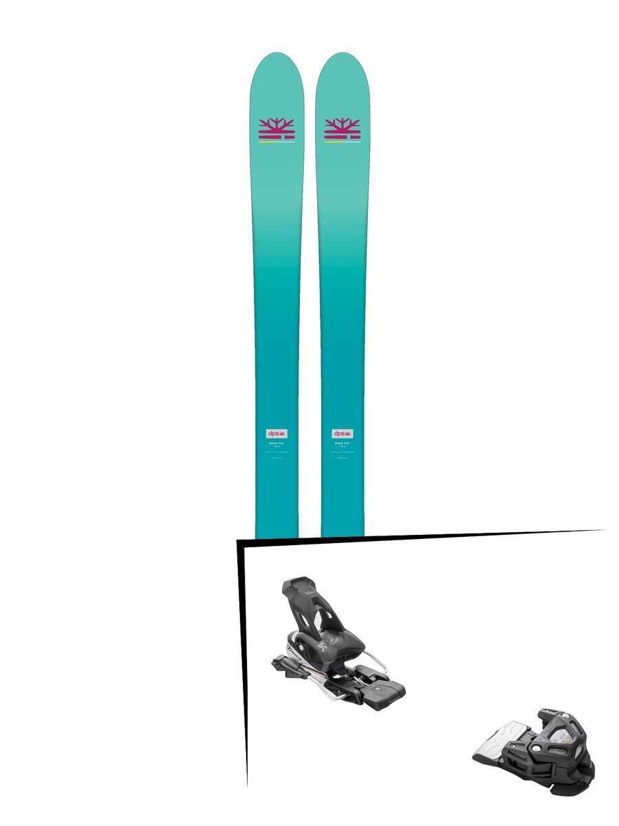 Set: DPS Skis Nina F99 Foundation 2018 + Tyrolia Attack 16 solid black - Bild 1
