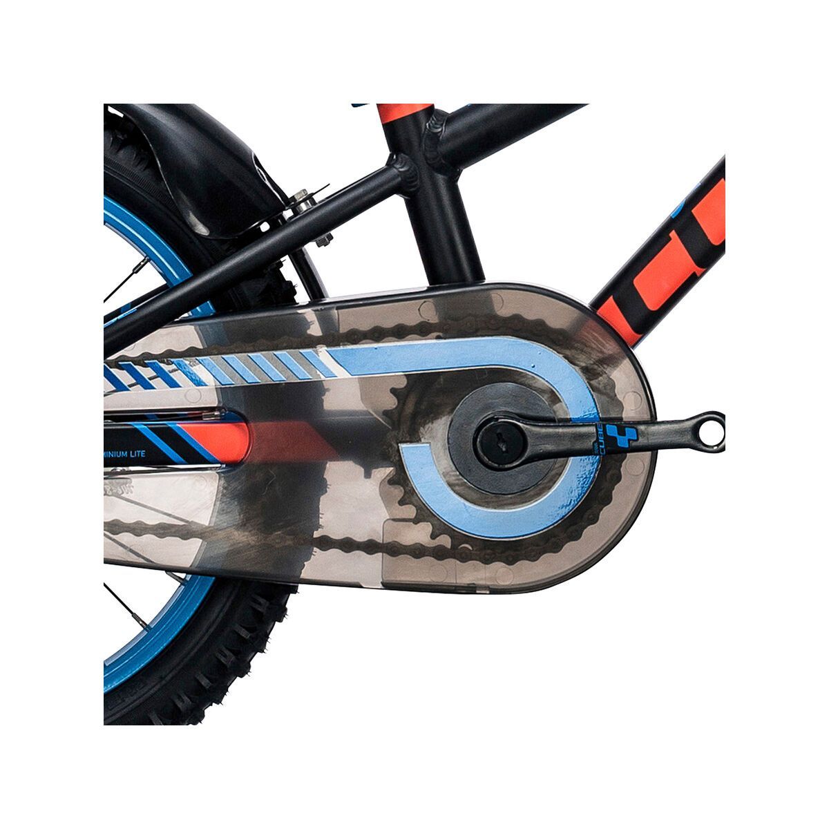 Cube Kid 160, black´n´flashred´n´blue - Bild 3