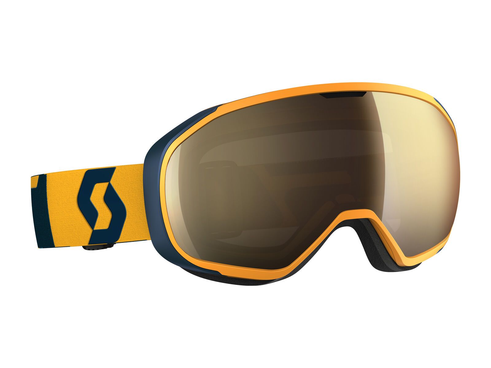 Scott Fix, citrus yellow coral blue/Lens: light sensitive bronze chrome - Bild 1