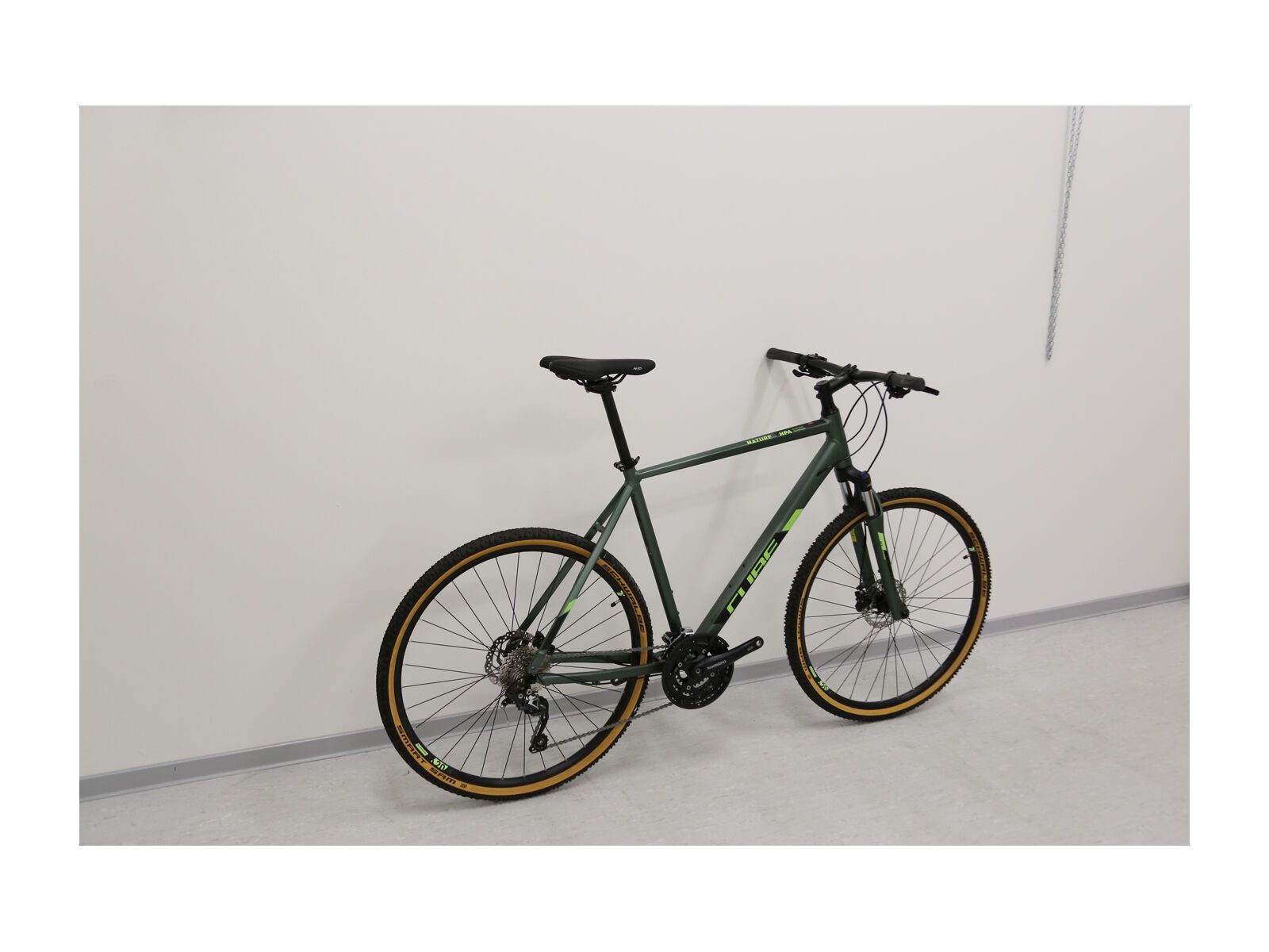 *** 2. Wahl *** Cube Nature EXC 2019, green´n´black - Fitnessbike | Größe 58 cm - Bild 3