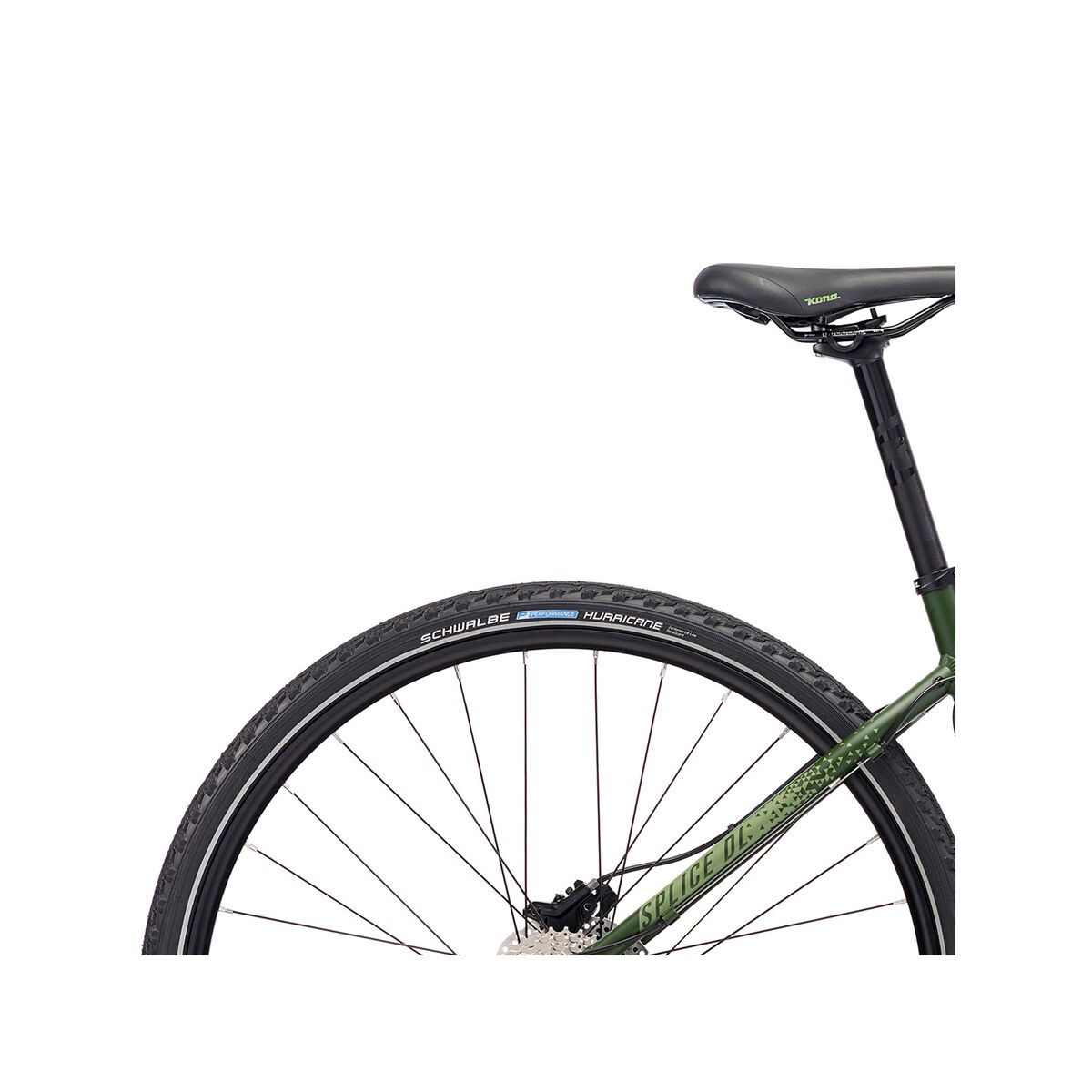 Kona Splice DL, matt dark olive w/ olive decals - Bild 6