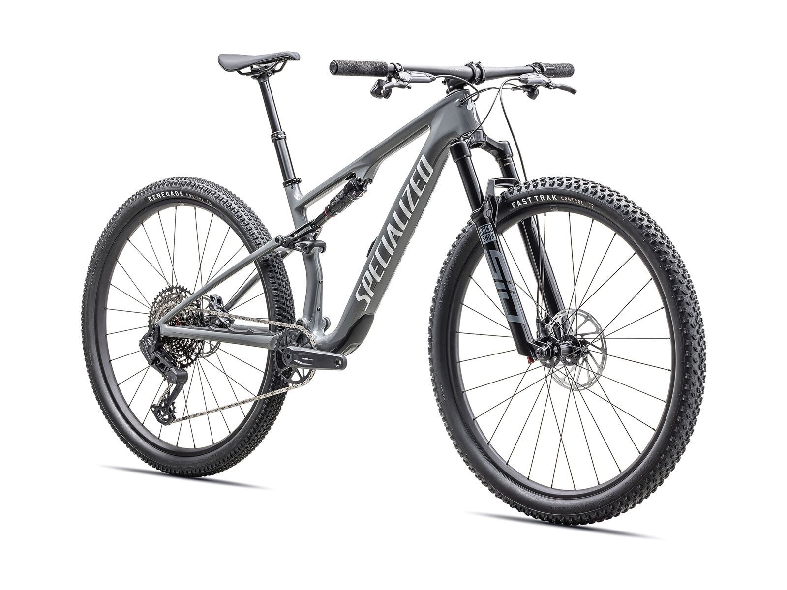 Specialized Epic 8 Comp, ashen grey/white - Bild 2