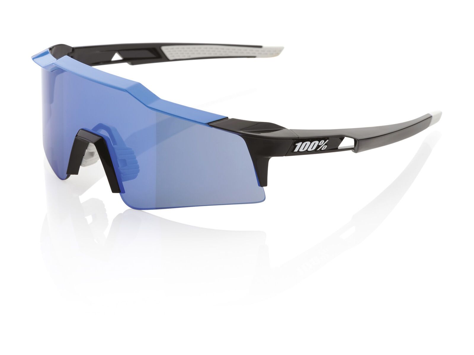 100% Speedcraft, cyan/Lens: mirror - Bild 2