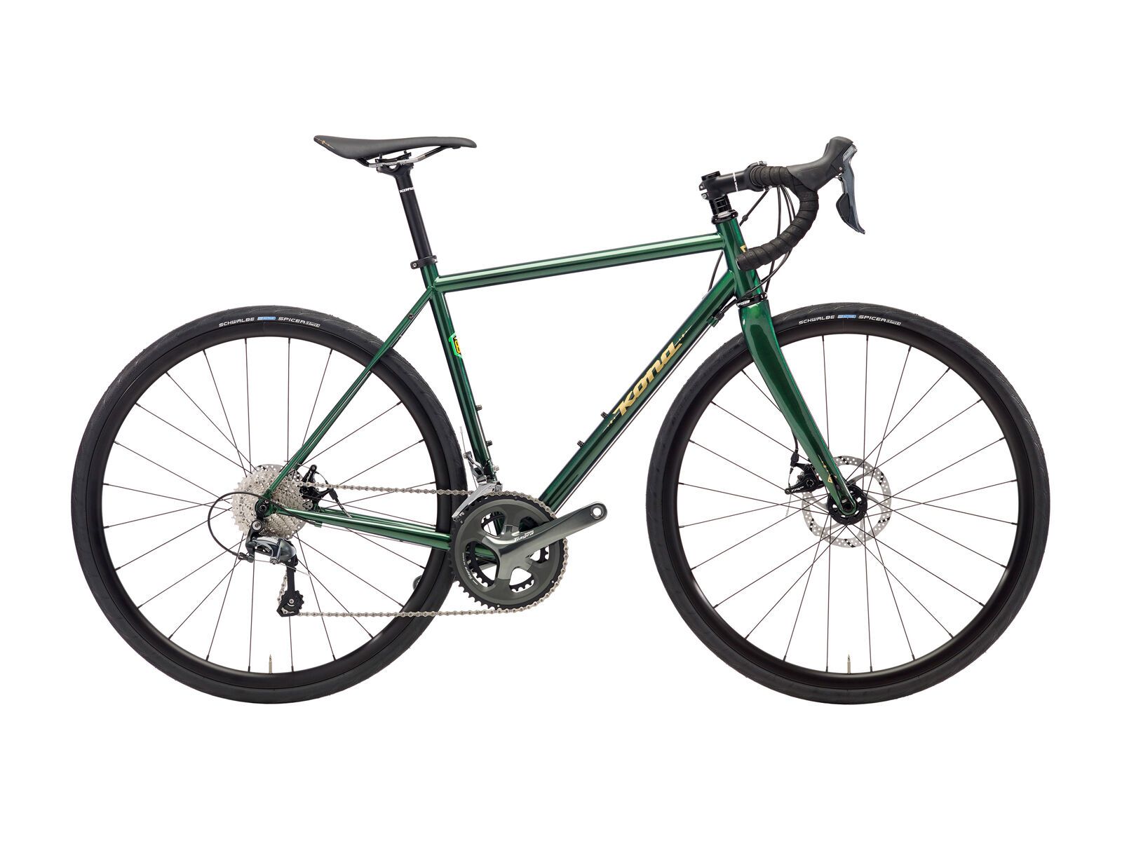 Kona Wheelhouse, gloss racing green w/ gold & silver decals - Bild 1