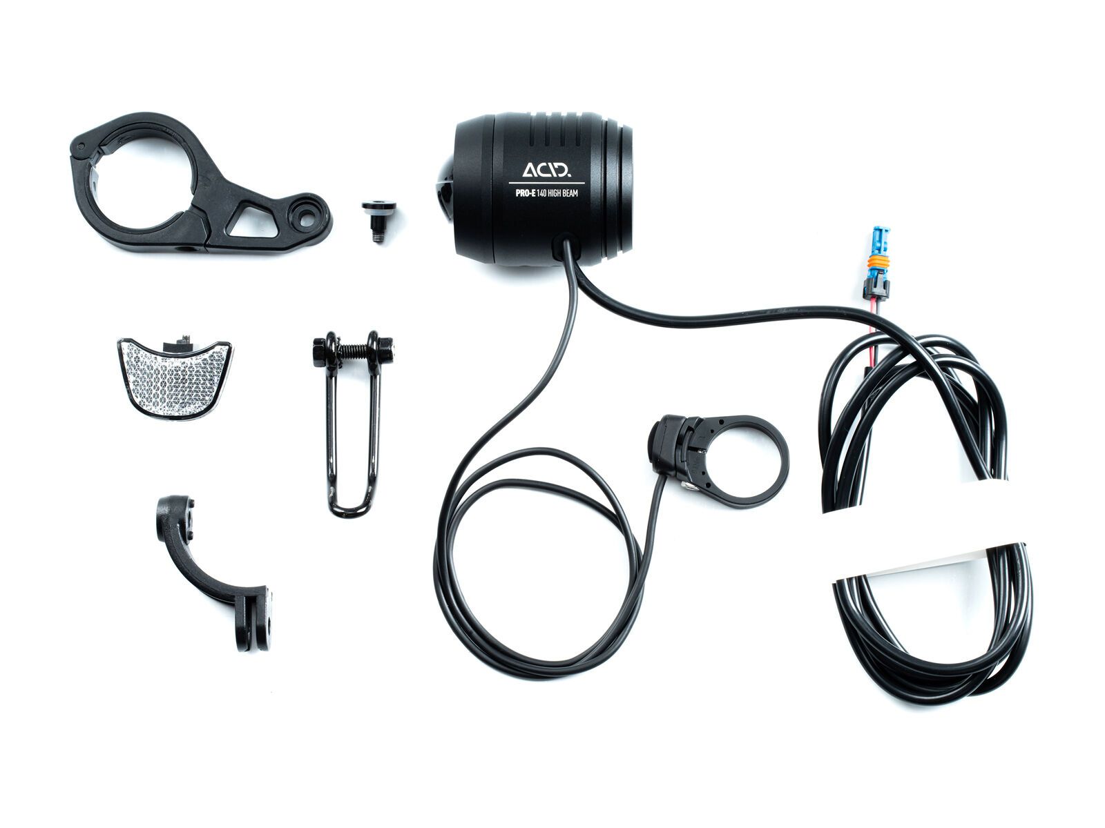 Cube Acid E-Bike Frontlicht Pro-E 140 High Beam (BES 2), black - Bild 5