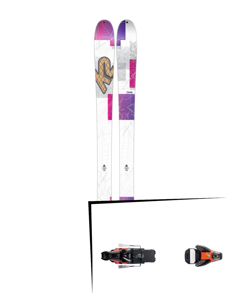 K2 SKI Set: Talkback 88 2016 + Salomon STH2 WTR 16 - Bild 1