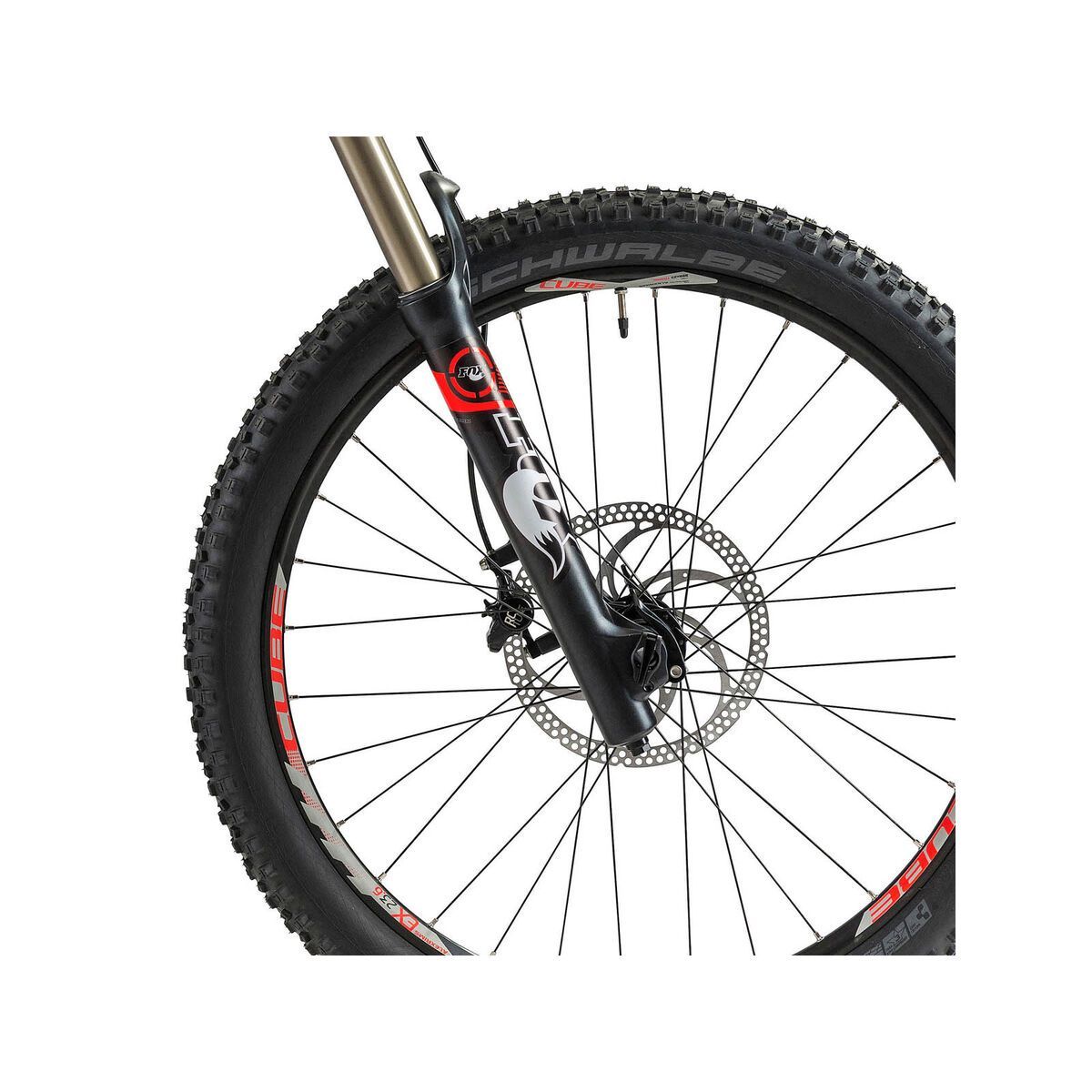 Cube Fritzz 180 HPA Race, raw/flashred - Bild 2