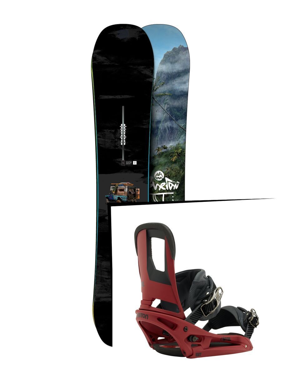 Burton Set: Flight Attendant 2016 + Burton Cartel EST - Bild 1