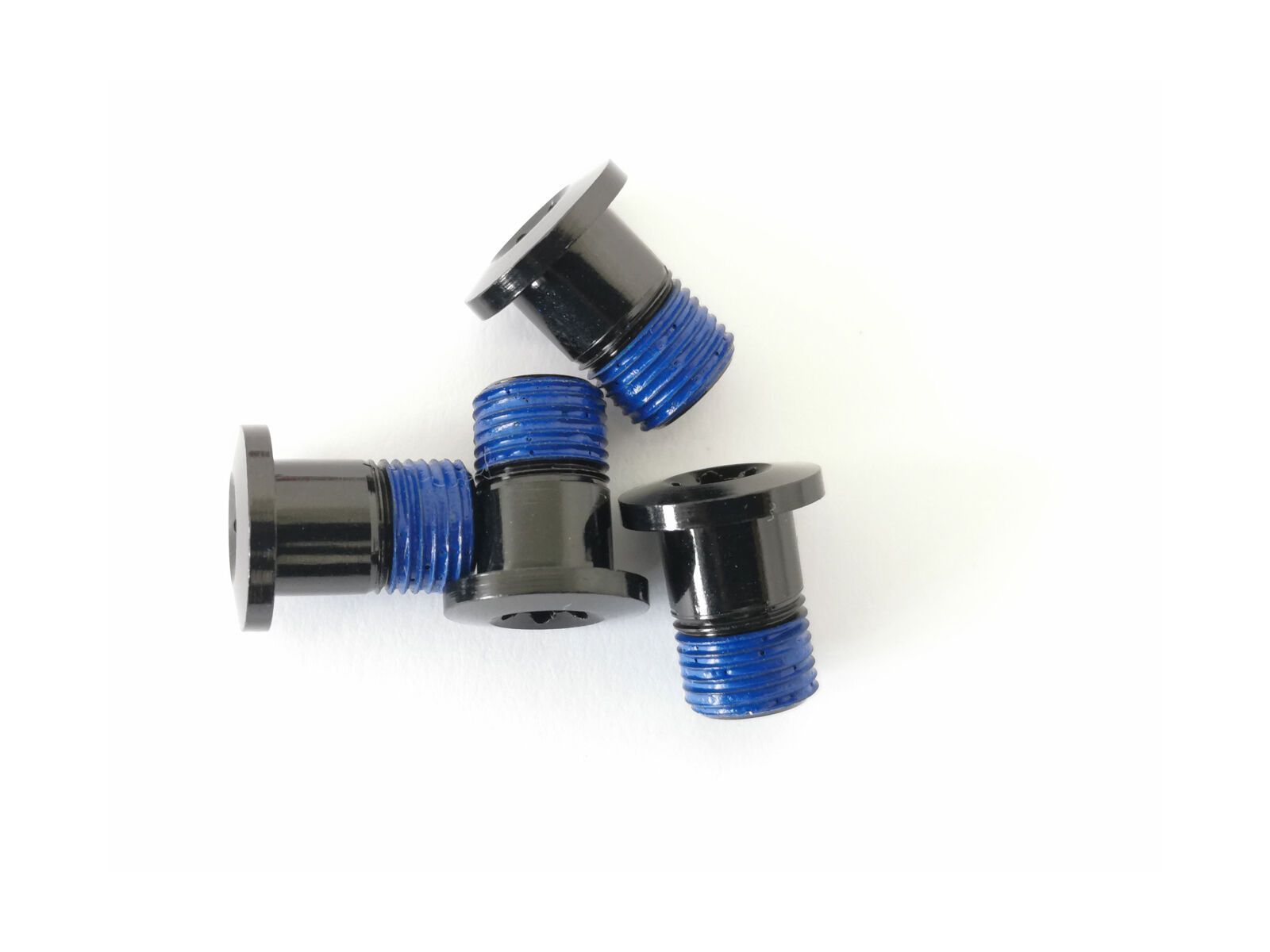 Race Face Chainring Bolt Pack - 4x M8x12 AL, black - Bild 1