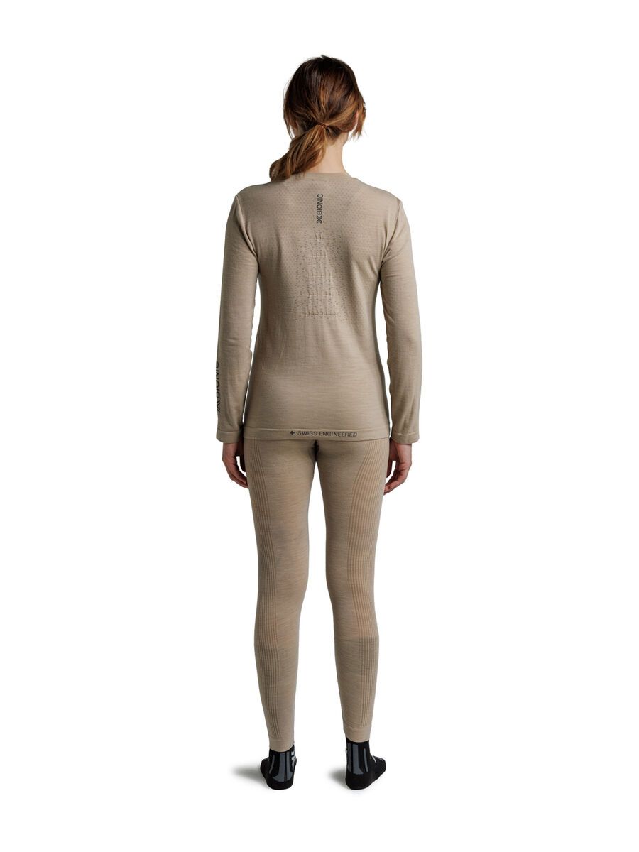 X-Bionic Mightywool Shirt LS Wmn, sand - Bild 7