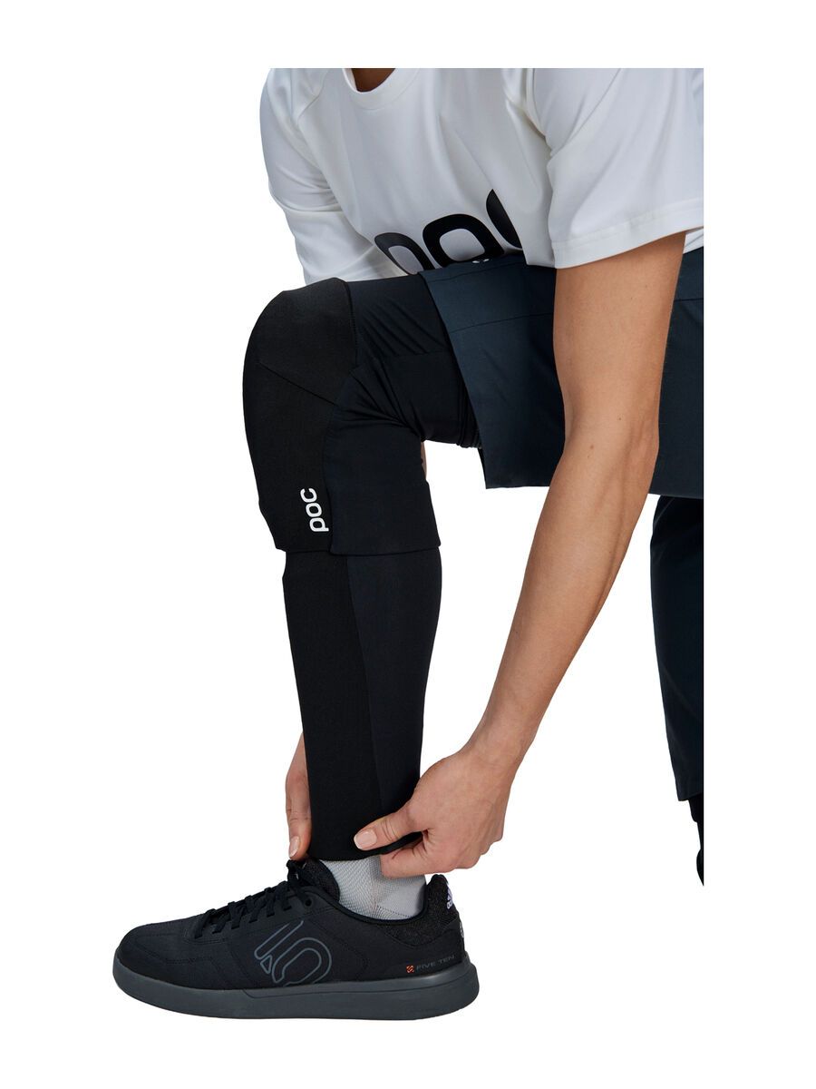 POC VPD Air Shins MTB Knieschoner, uranium black - Bild 7