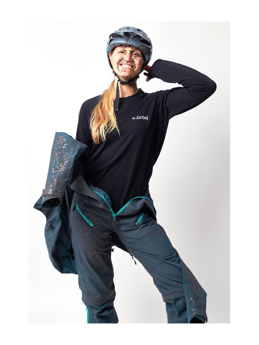 dirtlej DirtSuit Core Edition Ladies Cut, steel blue/turquoise - Bild 14