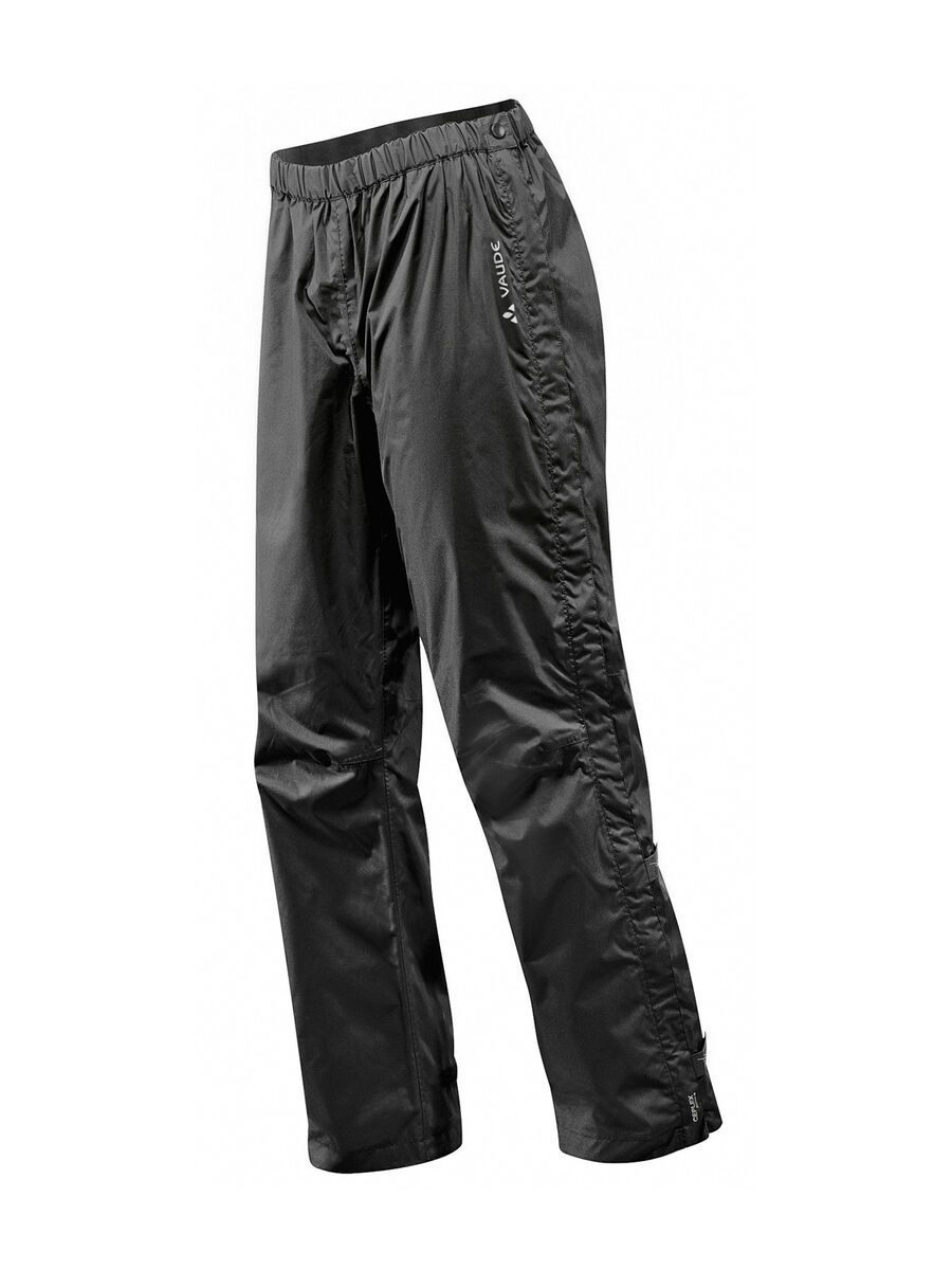 *** 2. Wahl *** Vaude Men's Fluid Full-zip Pants II S/S, black - Radhose | Größe L - Short - Bild 1