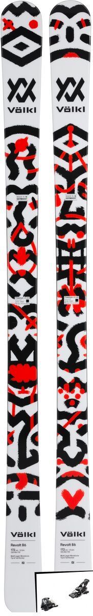 Set: Völkl Revolt 86 2019 + Tyrolia Attack² 16 GW solid black - Bild 1
