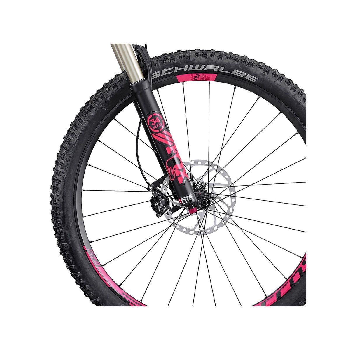 Scott Contessa Genius 700, black/silver/pink - Bild 3