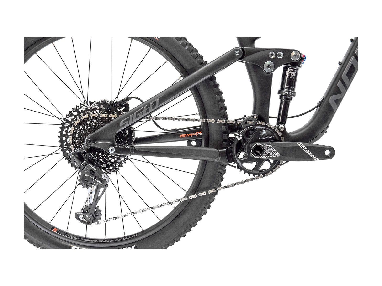 Norco Sight C 3 Women's 27.5, black/charcoal/orange - Bild 2