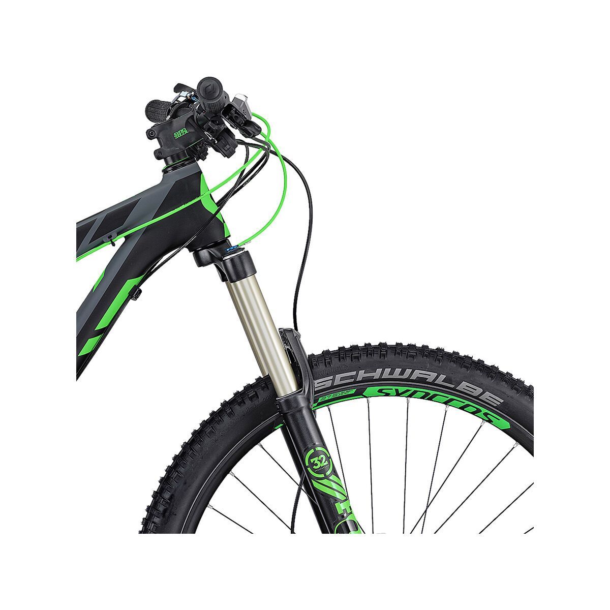 Scott Genius 940, anthracite/black/green - Bild 5