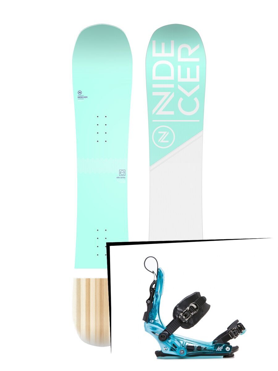 Set: Nidecker Elle 2019 + K2 Cinch Tryst (1919566S) - Bild 1