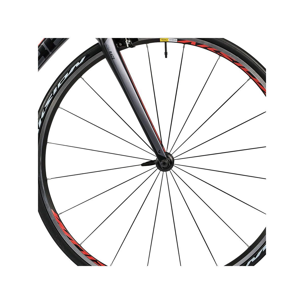 Cube Attain SL, black´n´flashred - Bild 2