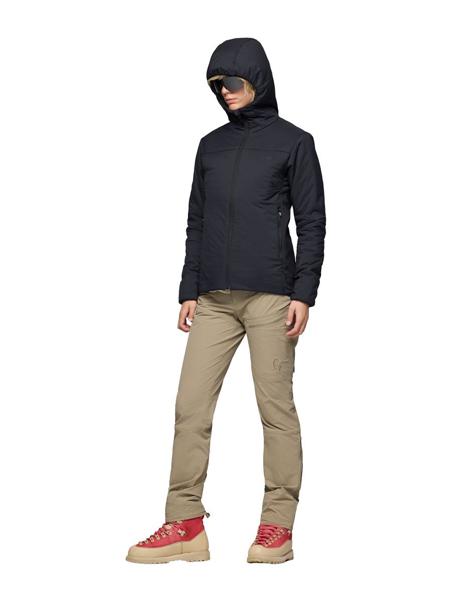 Norrona femund thermo60 Zip Hood W's, caviar black - Bild 6