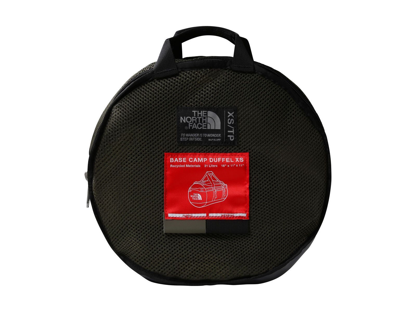 The North Face Base Camp Duffel - XS, new taupe green/tnf bla - Bild 4
