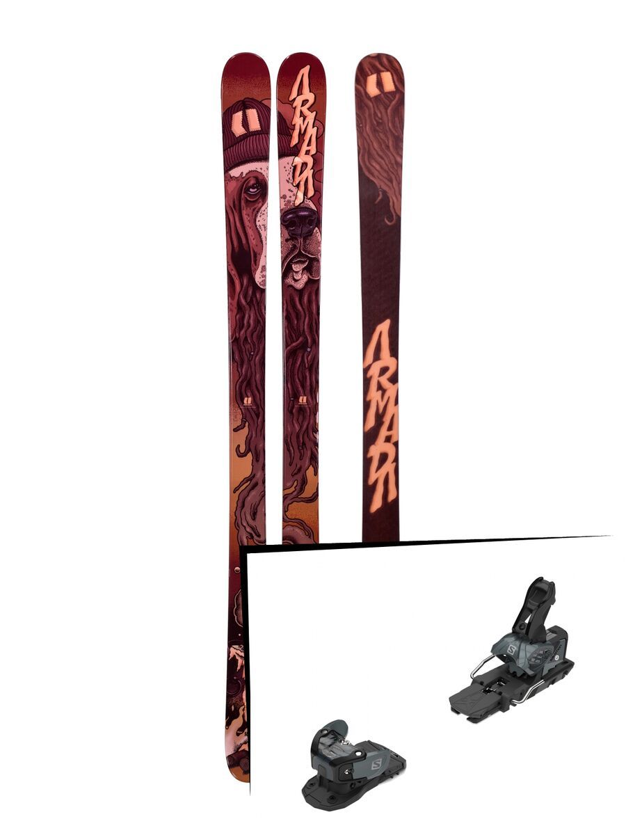 Set: Armada BDog 2019 + Salomon Warden MNC 13 black/grey - Bild 1