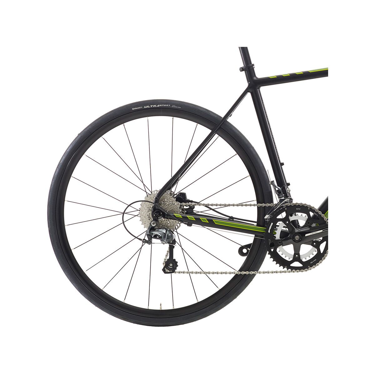 Kona Esatto Fast, matt black w/ silver, dark green & lime decals - Bild 4