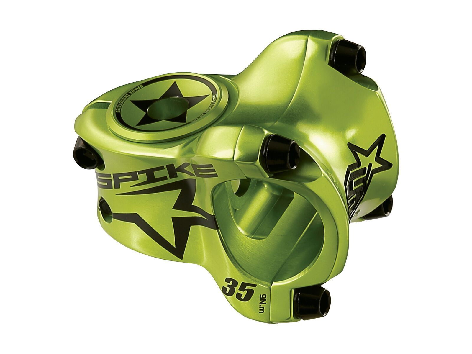 Spank Spike Race Stem, emerald green - Bild 1