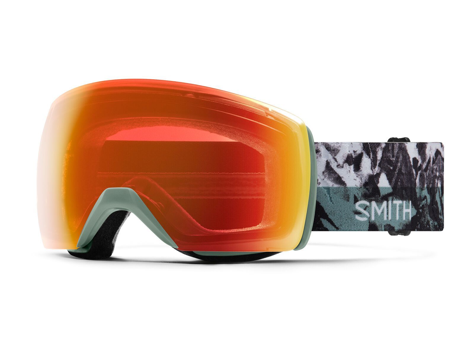 Smith Skyline XL, ChromaPop Everyday Red Mirror / sage brush paste up - Bild 1
