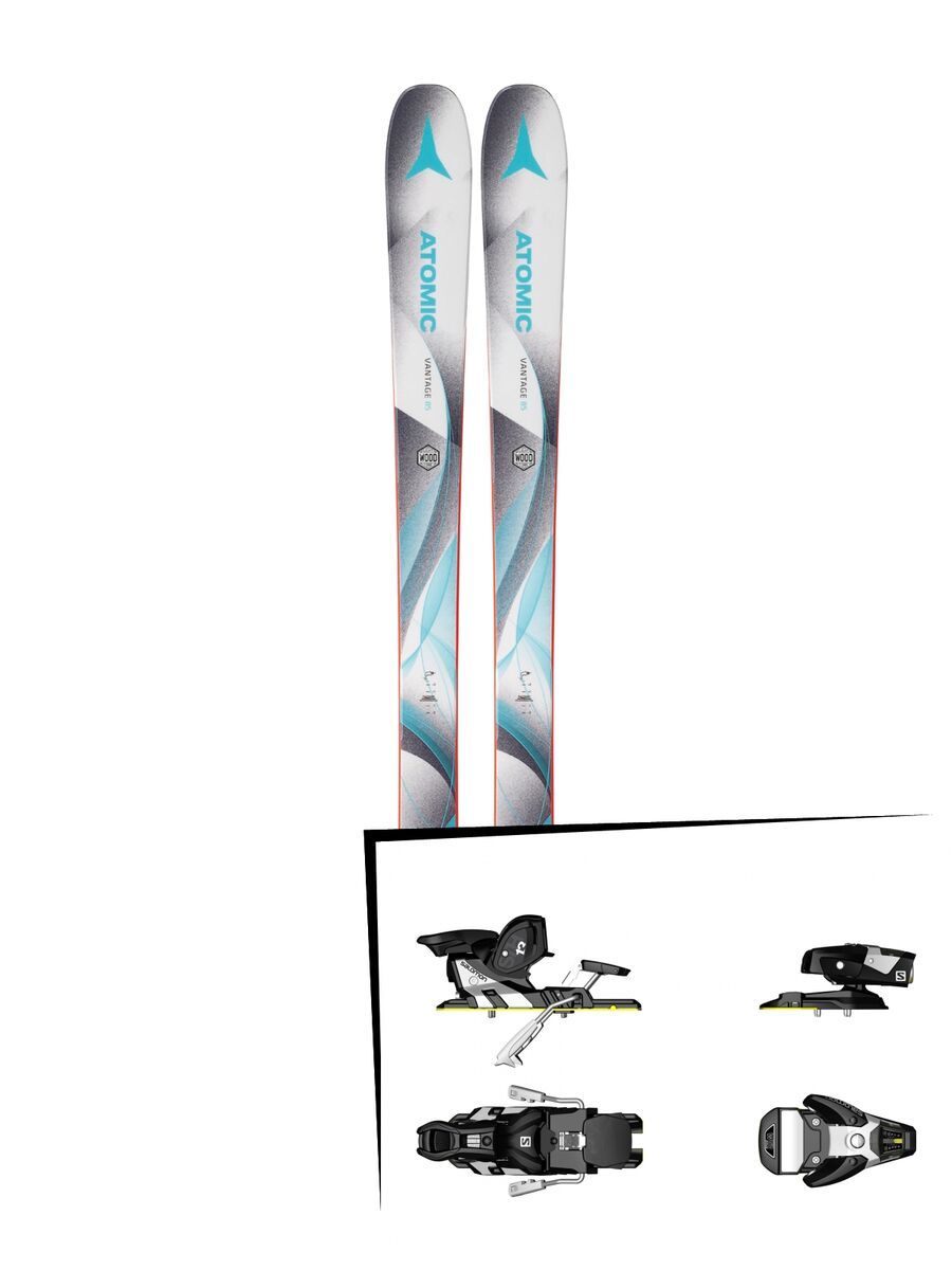 Set: Atomic Vantage 85 W 2018 + Salomon STH2 WTR 13 black/white - Bild 1