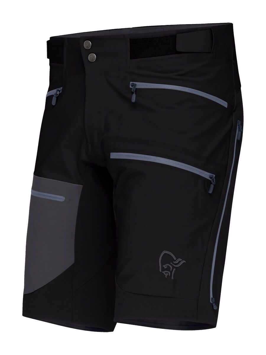 Norrona trollveggen flex1 Zip-off Pants M's, caviar - Bild 8