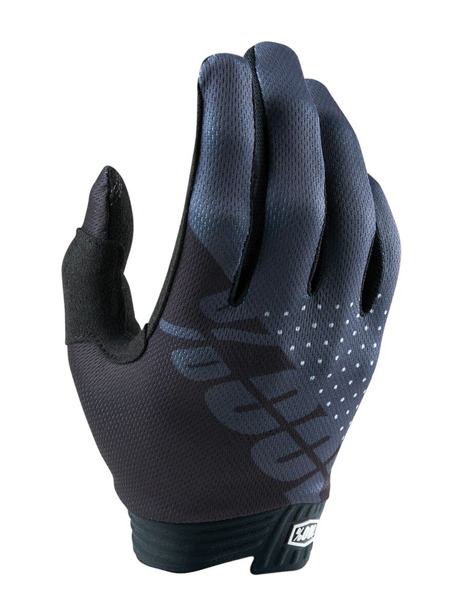 100% iTrack Youth Glove, black/charcoal - Bild 1