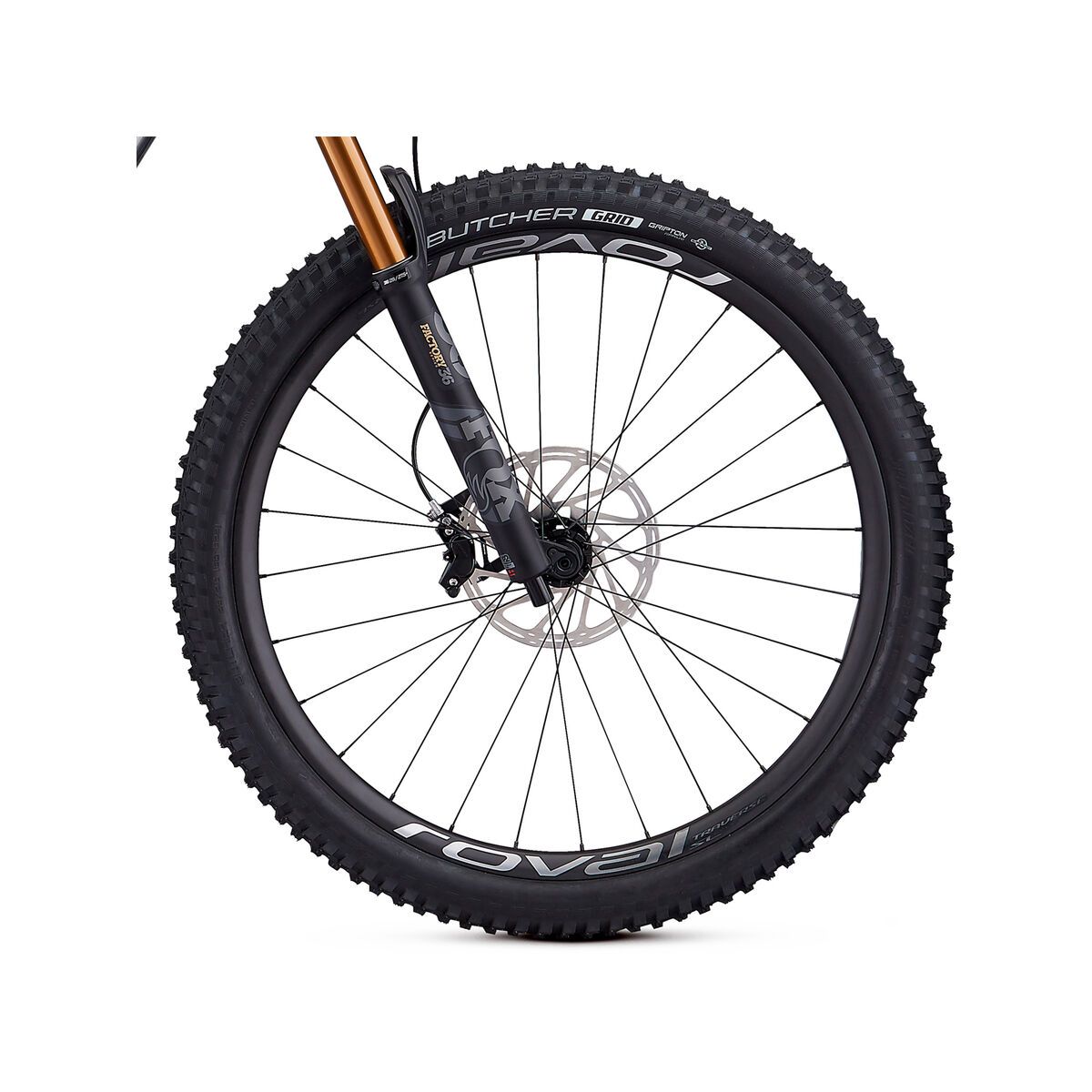 Specialized S-Works Enduro 29, gloss flake silver form fade/tarmac black - Bild 4