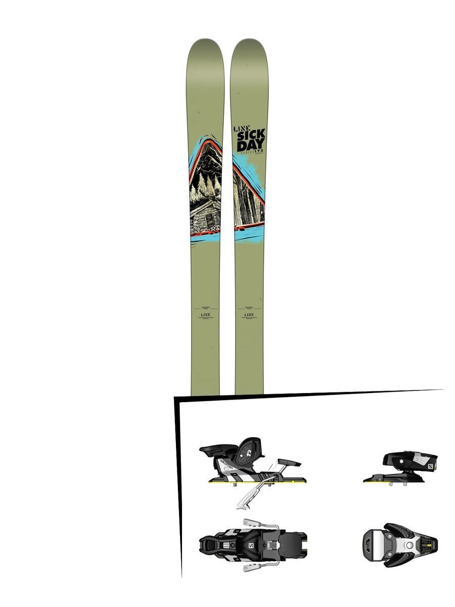Line Set: Sick Day 95 2016 + Salomon STH2 WTR 13 - Bild 1