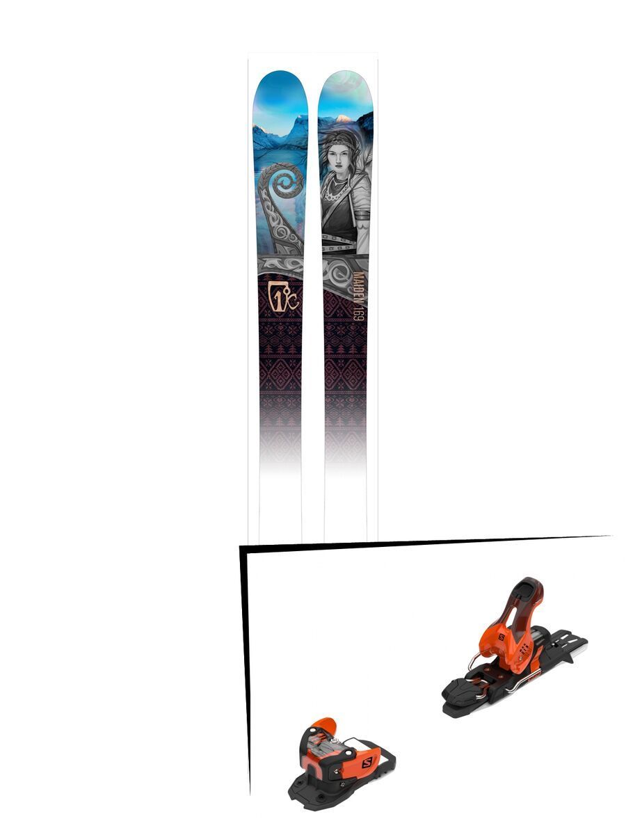 Set: Icelantic Maiden 2016 + Salomon Warden 11 (2212331) - Bild 1