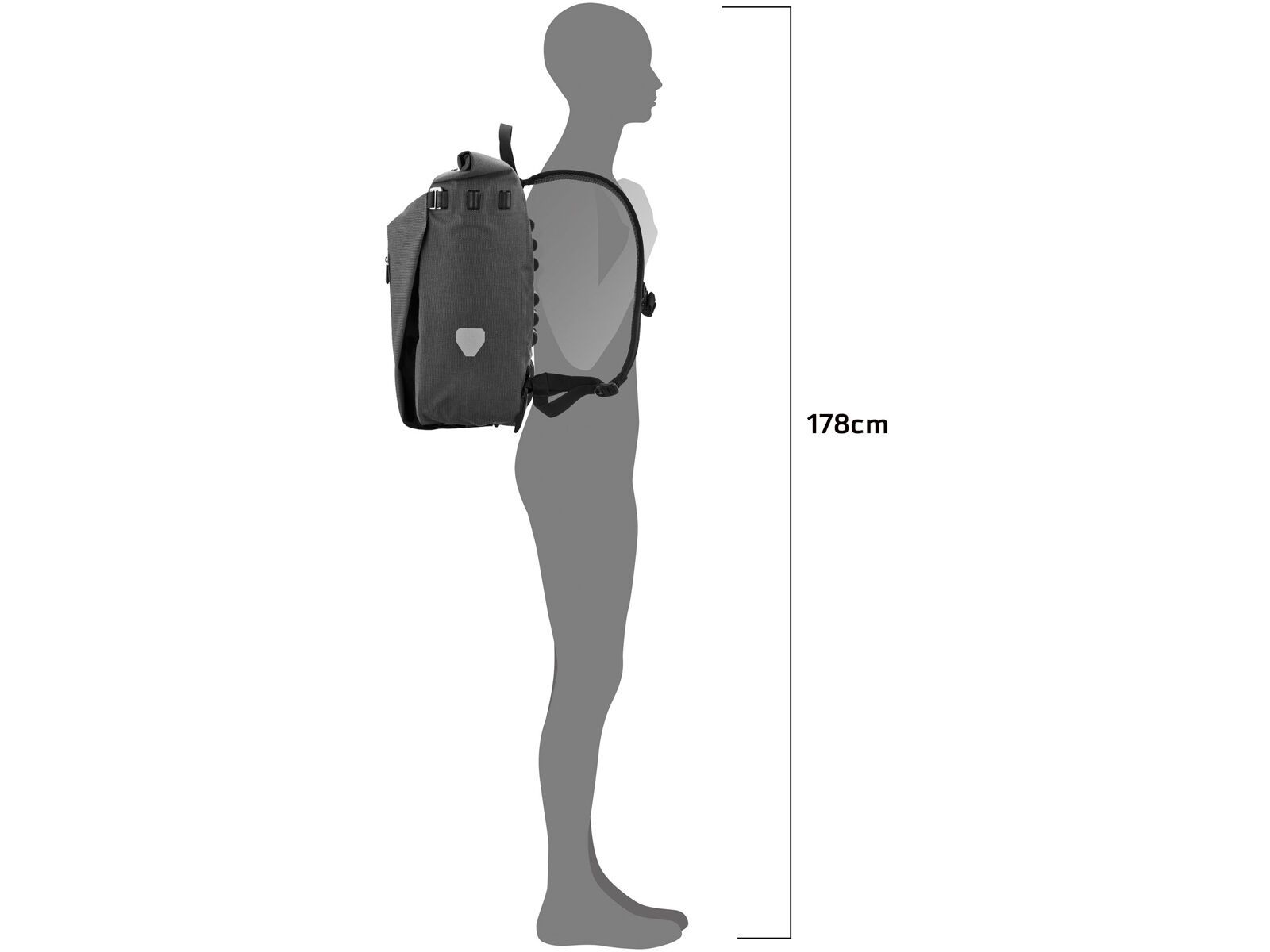 ORTLIEB Vario Urban 20 L, pepper - Bild 5