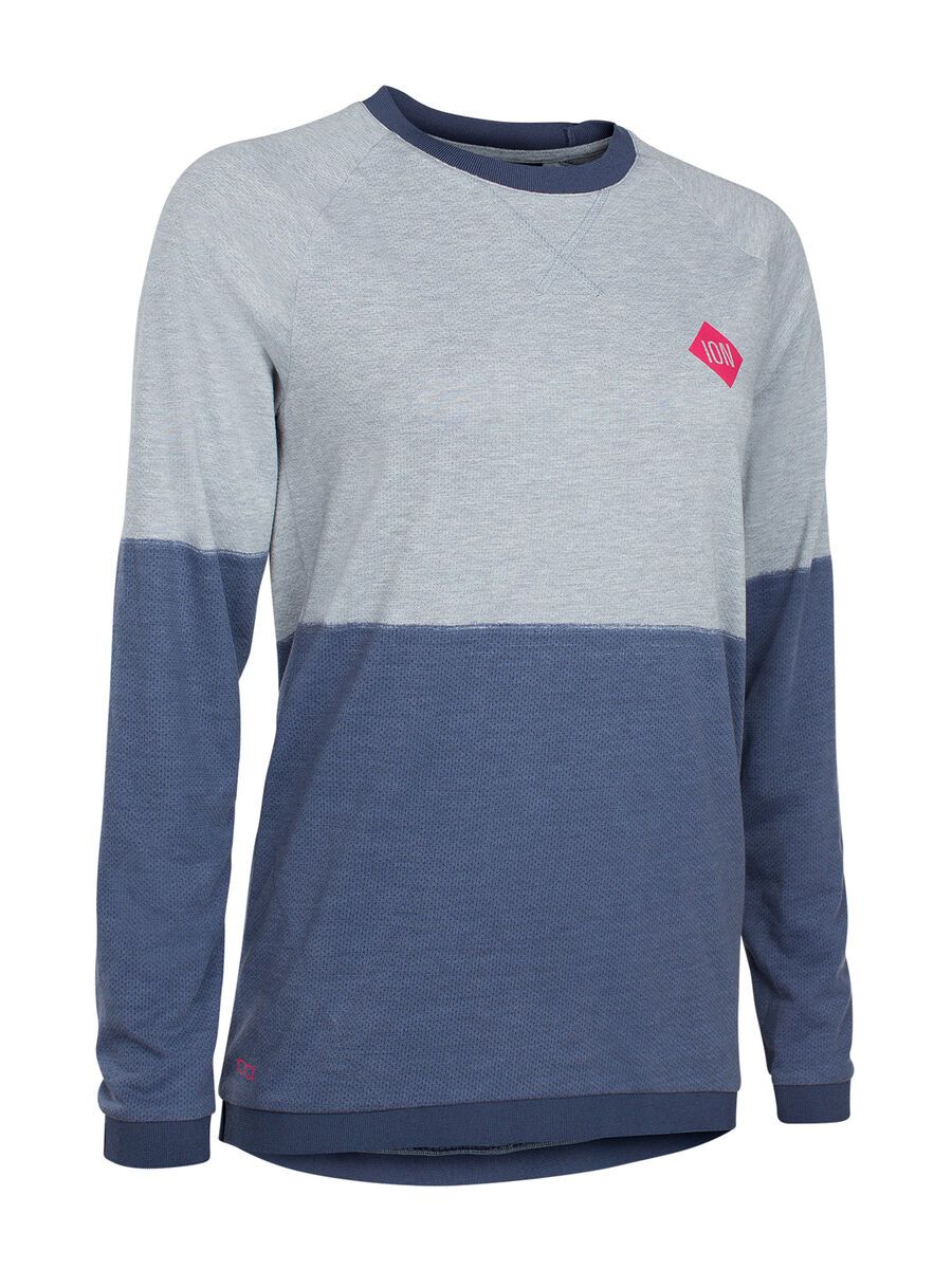 ION Tee LS Seek AMP, grey melange - Bild 1