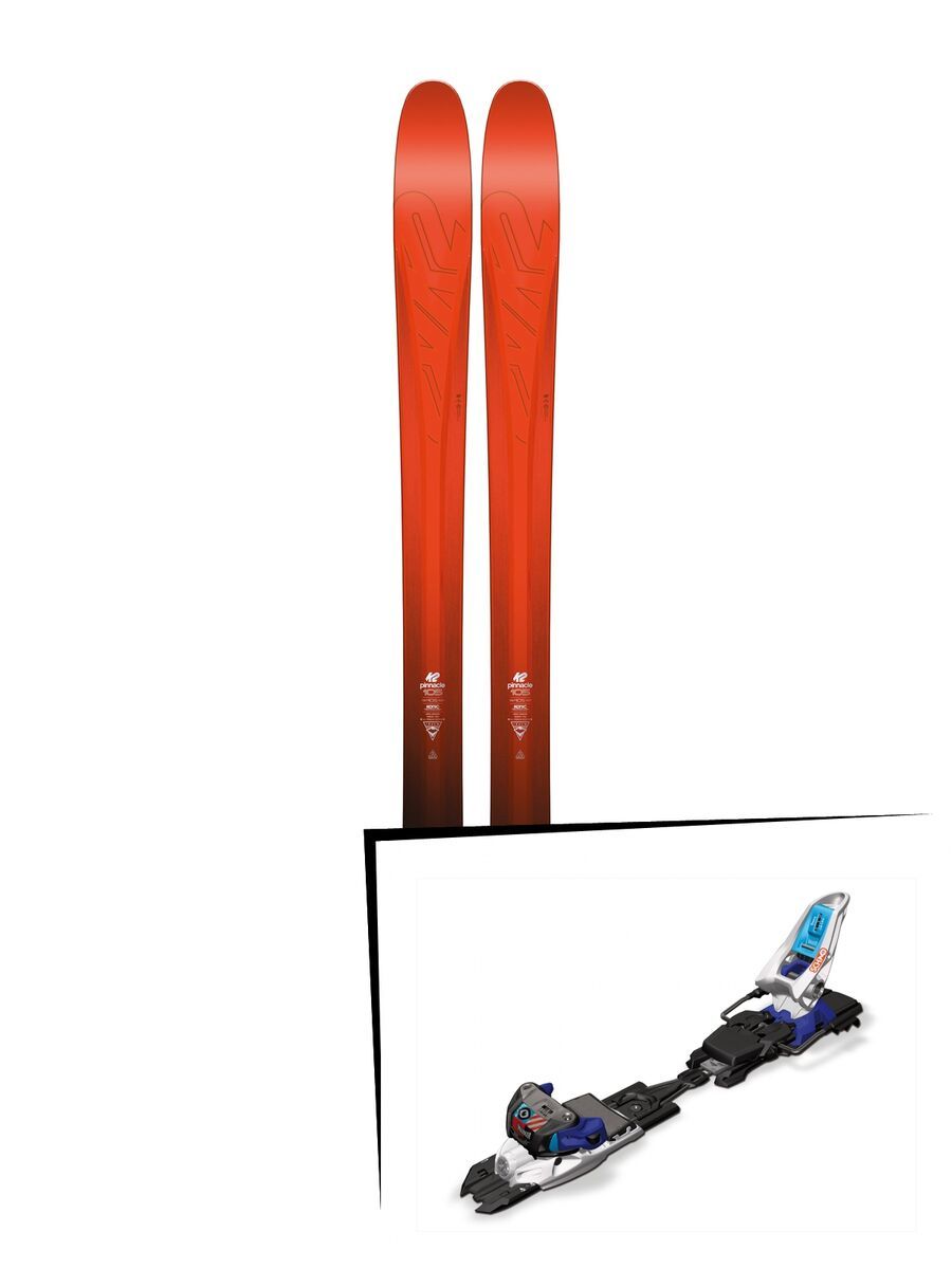 K2 SKI Set: Pinnacle 105 2016 + Marker Schizo 11 - Bild 1