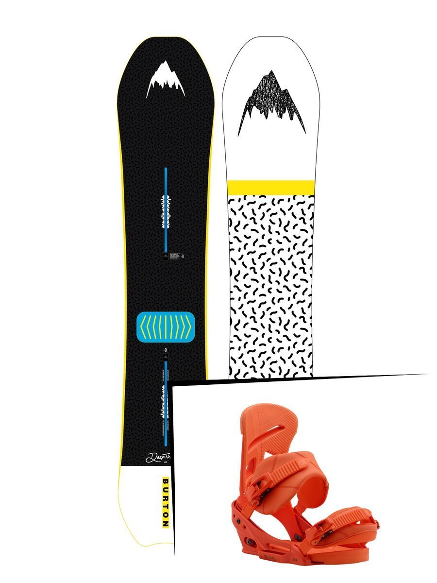 Set: Burton Deep Thinker 2019 +  Mission EST (1931079S) - Bild 1