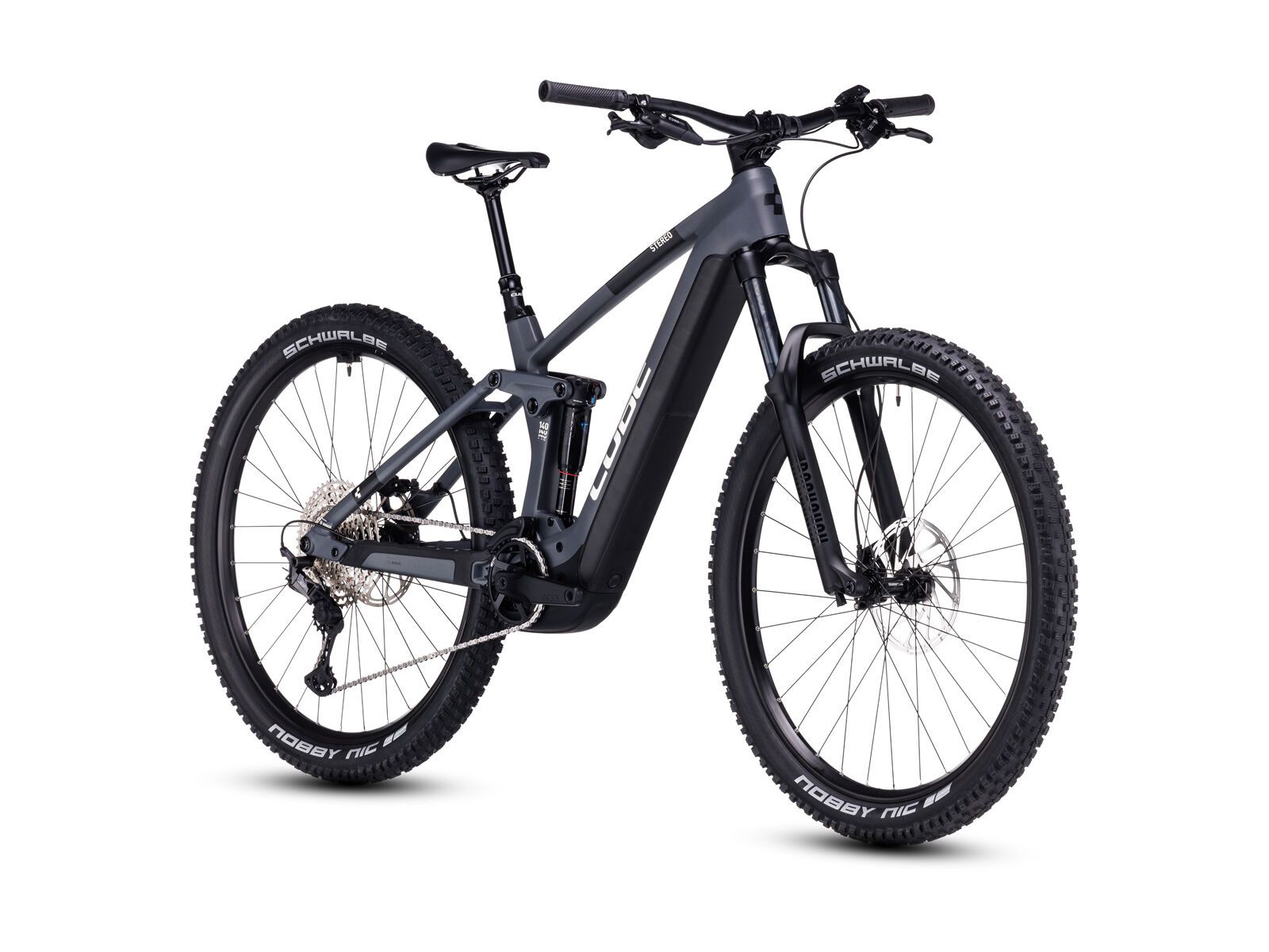 Cube Stereo Hybrid 140 HPC Race 625 27.5, grey´n´chrome - Bild 2